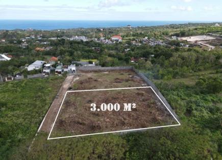 Land for 1 077 829 euro in Bukit, Indonesia