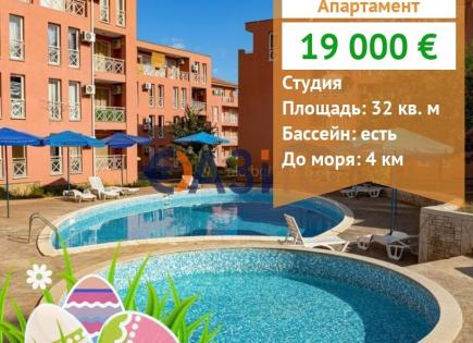 Apartment for 19 000 euro at Sunny Beach, Bulgaria