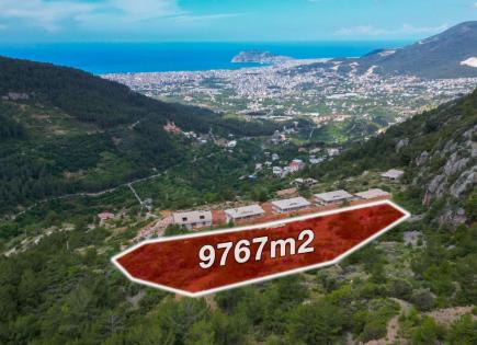 Terreno para 2 220 000 euro en Alanya, Turquia