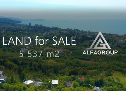 Grundstück für 255 426 euro in Batumi, Georgien
