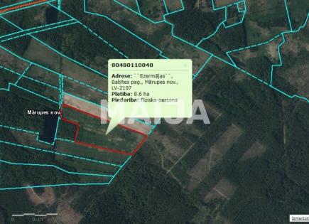 Land for 139 000 euro in Babite, Latvia