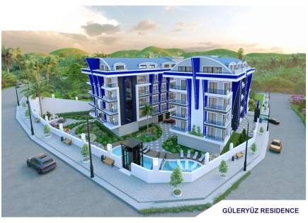 Apartment für 135 000 euro in Alanya, Türkei
